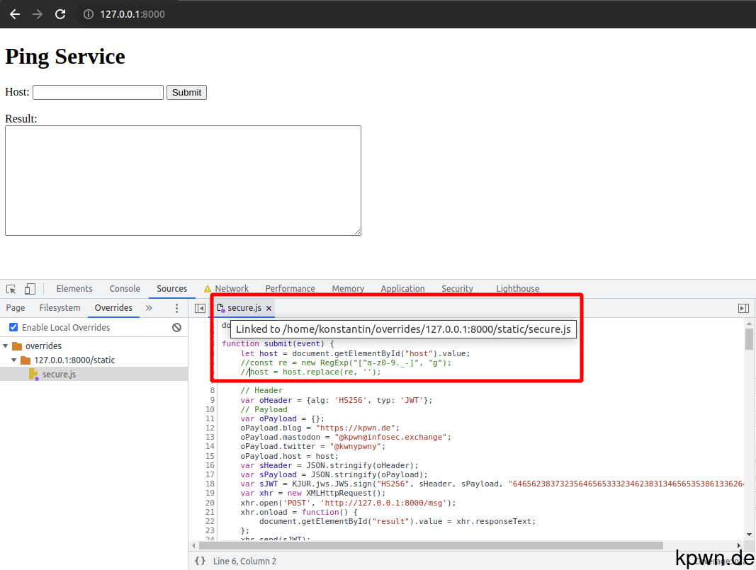 When you hover the file name it states the path to which the file is linked.